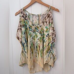 Colorful Abstract Blouse